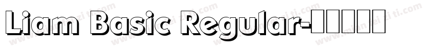 Liam Basic Regular字体转换